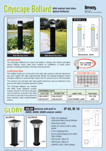 Cityscape Bollard, Glory Solar