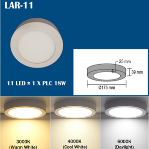 SLIM-DESIGN SURFACE-MOUNT LED CEILING LIGHT-LAR11